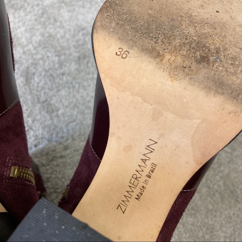 Zimmermann Contrast Leather Boots - Picture 8 of 13